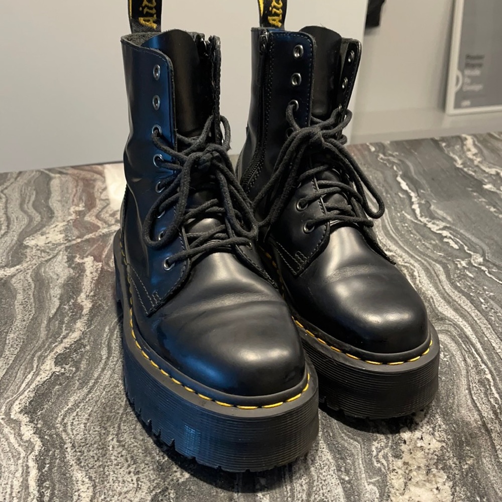 Dr. Martens, Jadon 8-Eye Leather Platform Boot